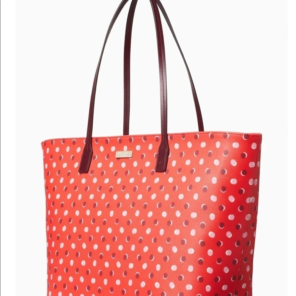 Kate SPADE‎ STREET FIESTA MARGARETA MINI DOT SHOULDER BAG WITH CLUTCH